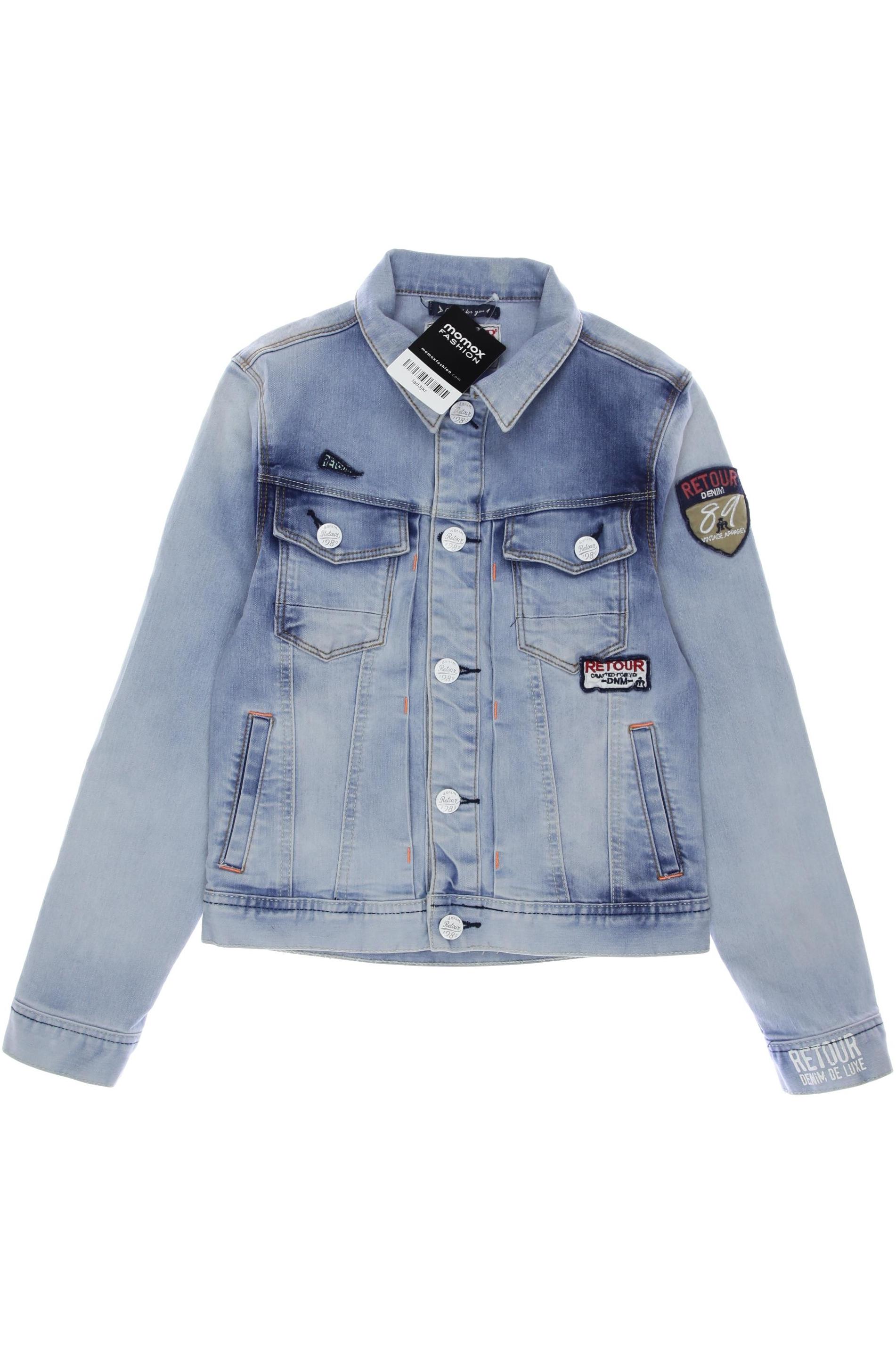 

Retour Denim de luxe Herren Jacke, blau, Gr. 10