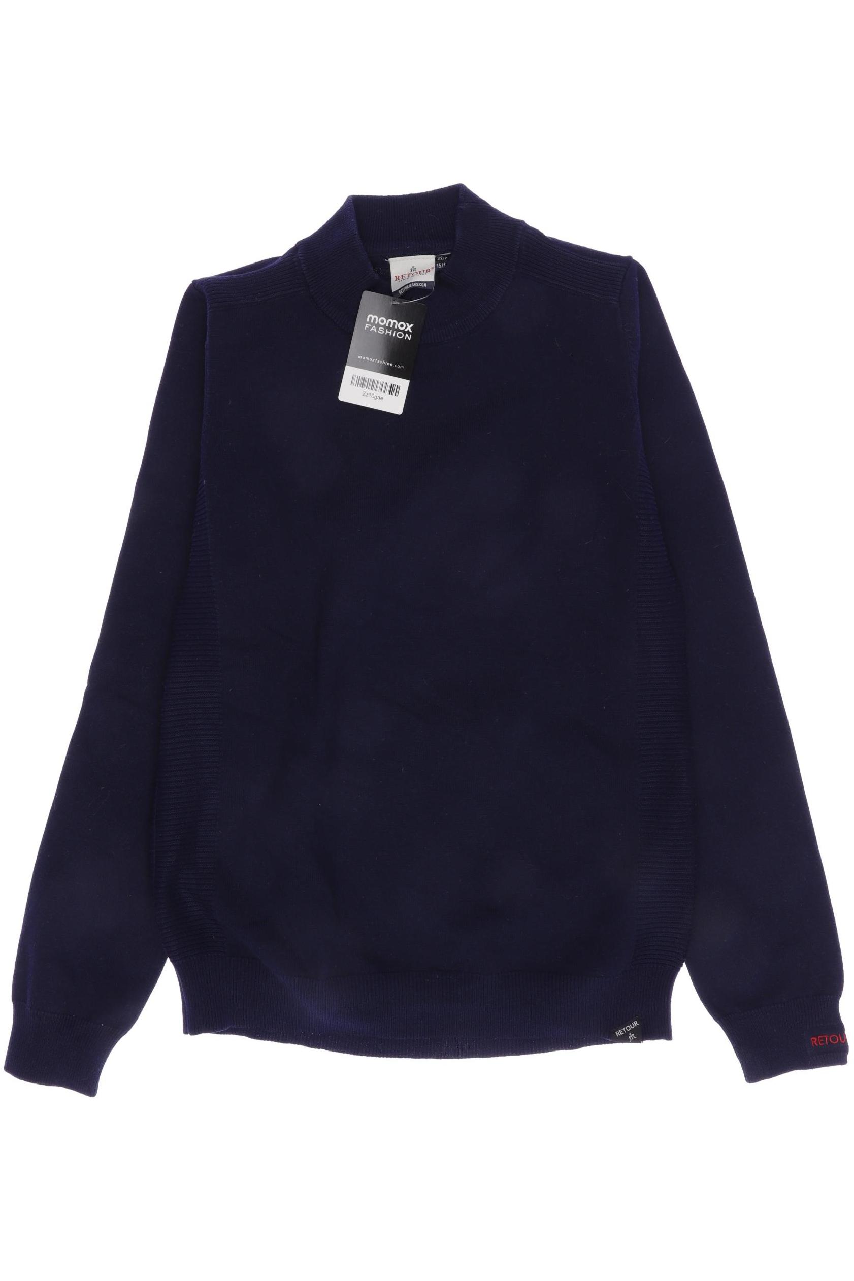 

Retour Denim de luxe Herren Pullover, blau, Gr. 176