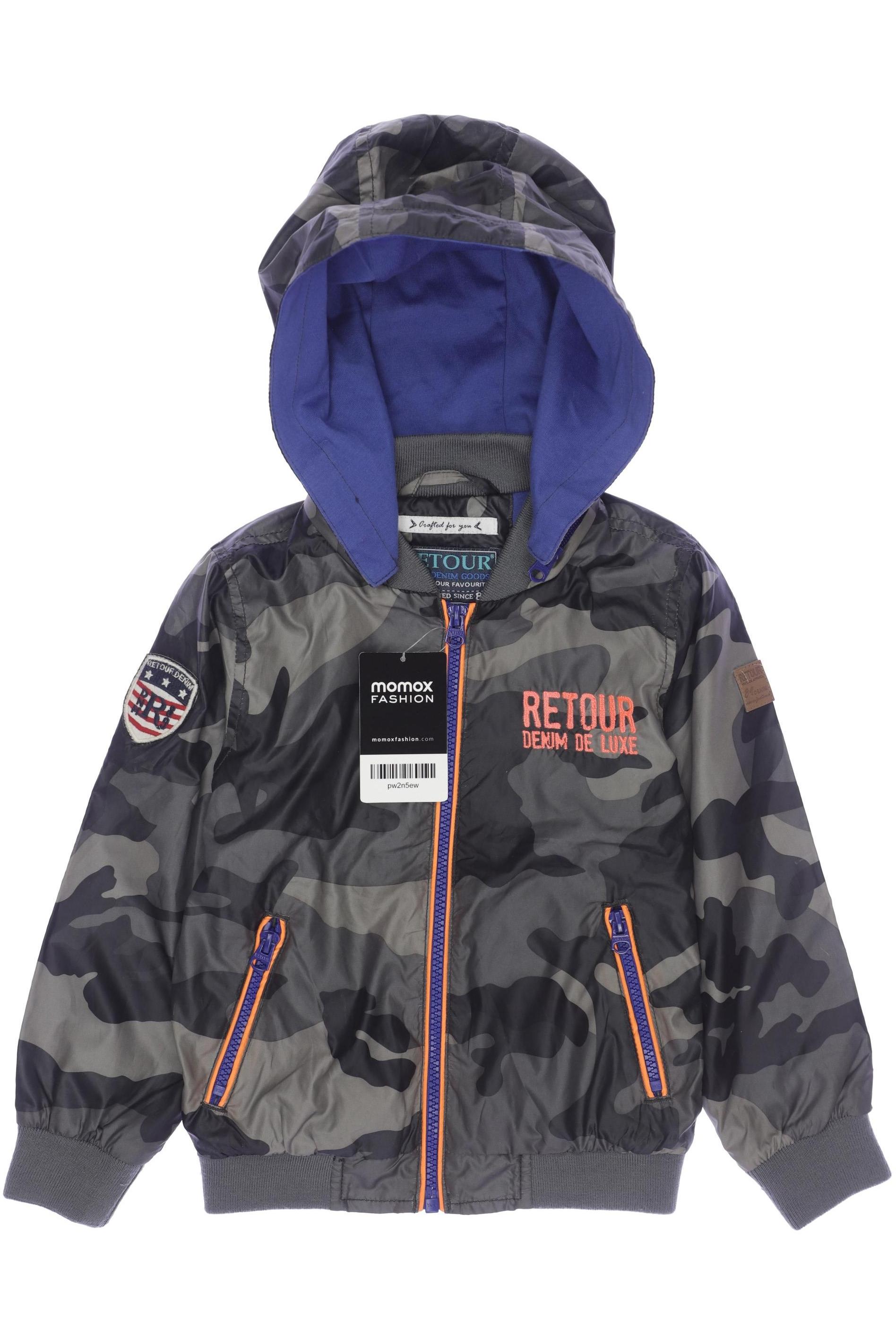 

Retour Denim de luxe Herren Jacke, grün, Gr. 98