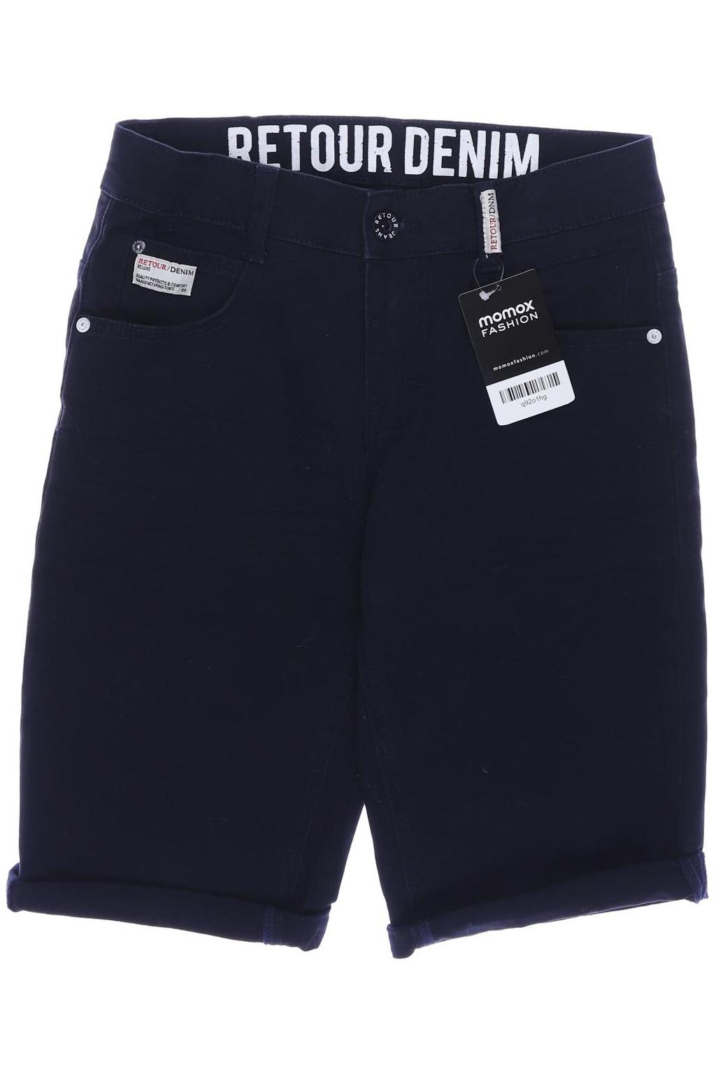 

RETOUR Denim de luxe Jungen Shorts, marineblau