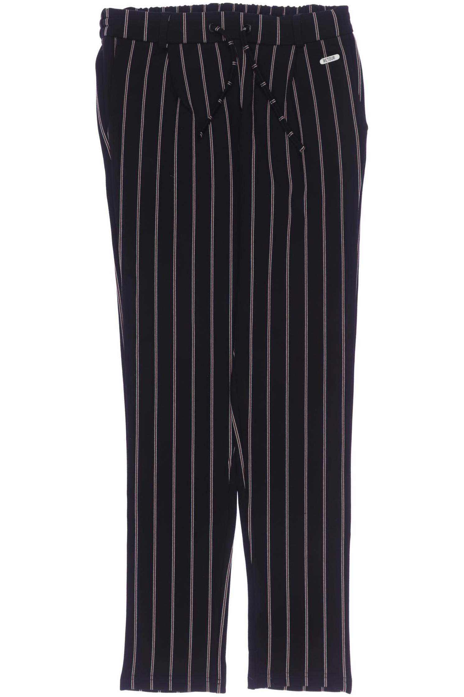 

Retour Denim de luxe Damen Stoffhose, schwarz, Gr. 164