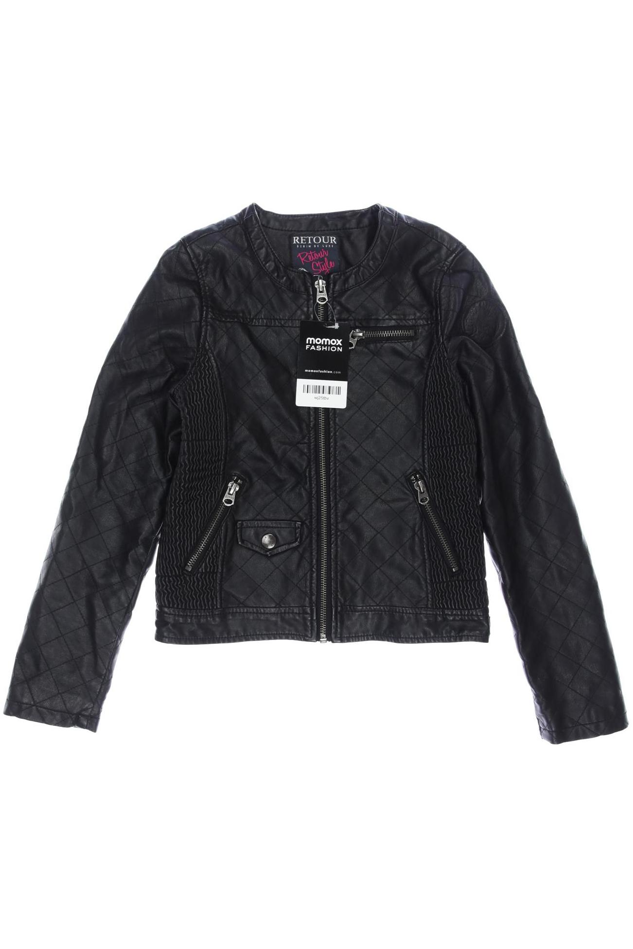 

Retour Denim de luxe Damen Jacke, schwarz, Gr. 128