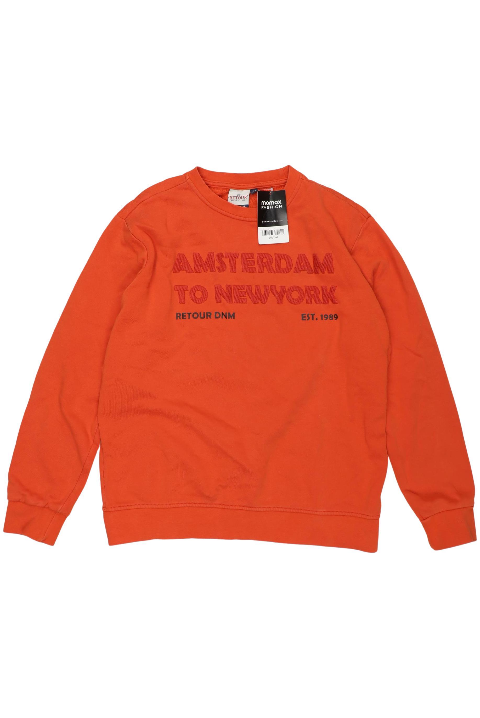 

Retour Denim de luxe Herren Hoodies & Sweater, orange, Gr. 164