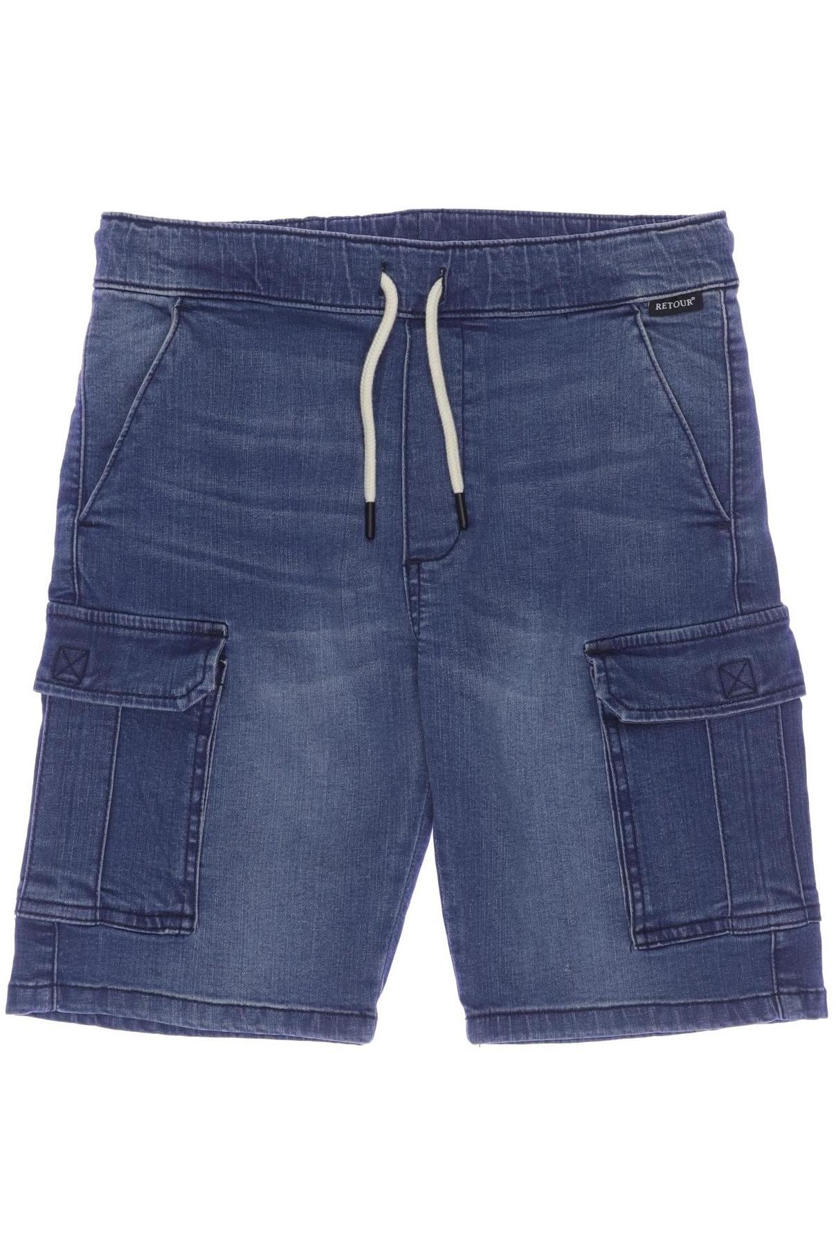 

Retour Denim de luxe Herren Shorts, blau, Gr. 152