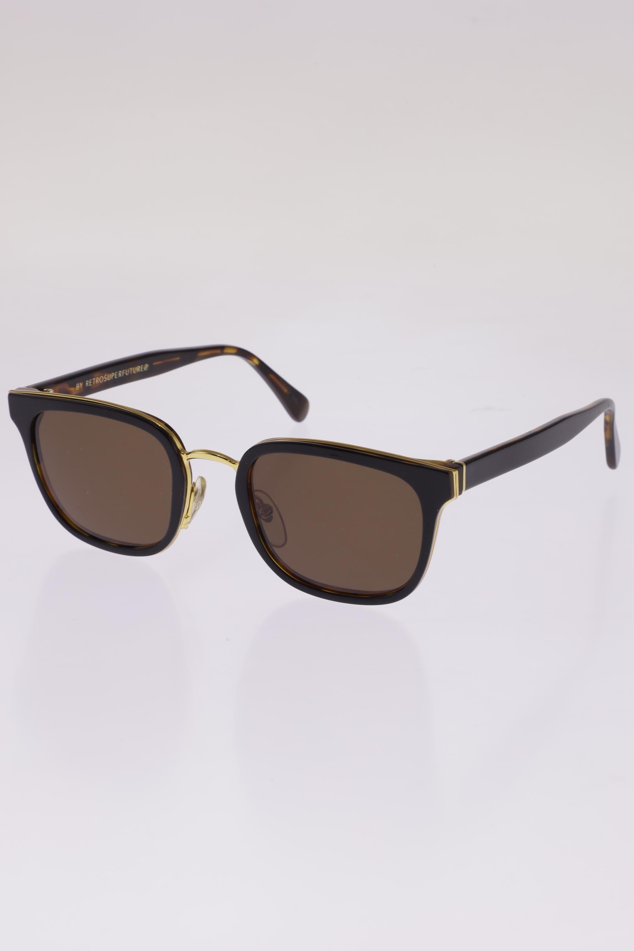 

Retrosuperfuture Herren Sonnenbrille, braun, Gr.