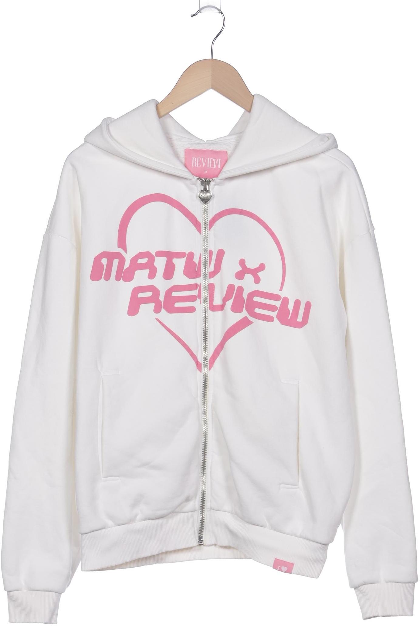 

Review Damen Kapuzenpullover, weiß, Gr. 38