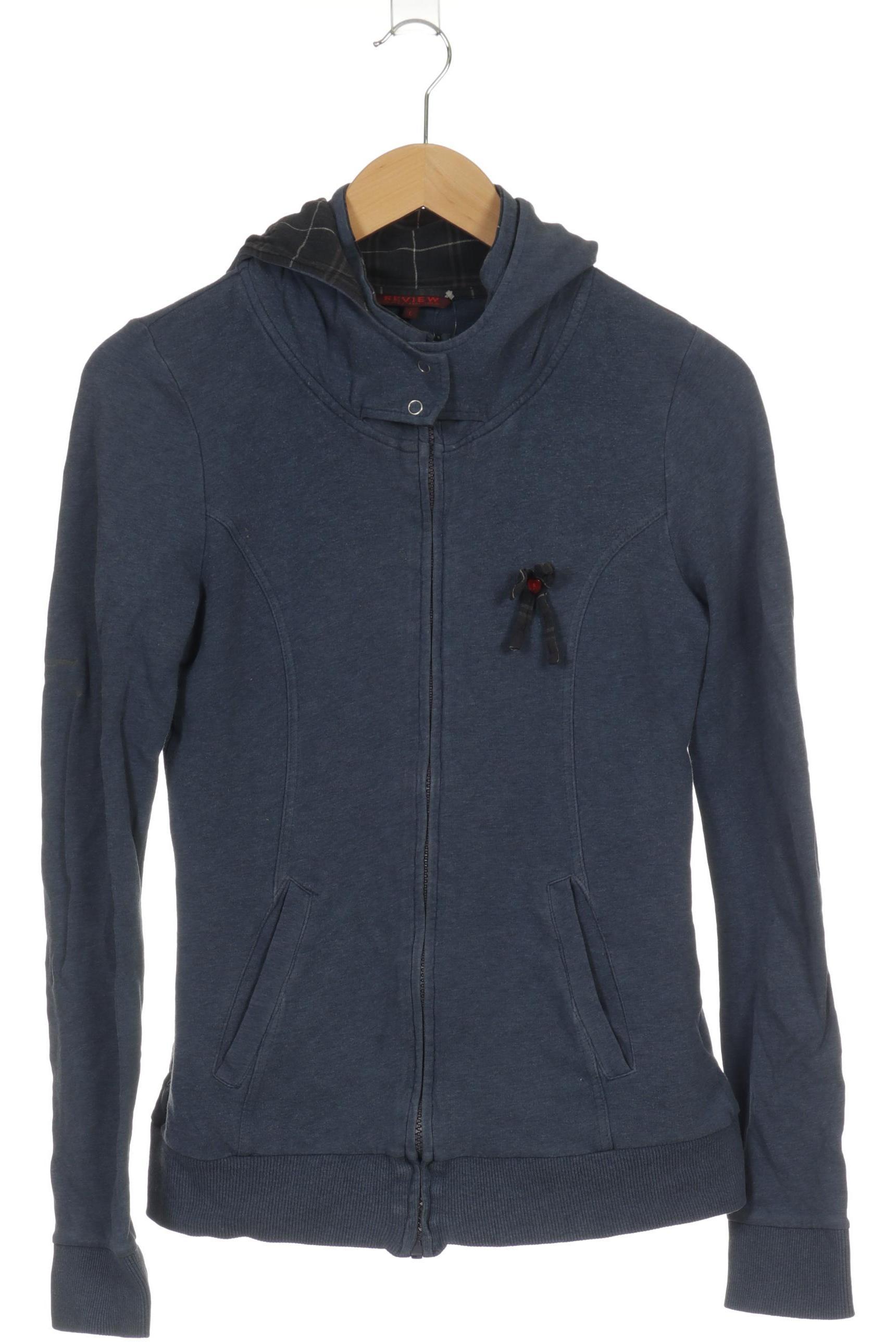 

Review Damen Kapuzenpullover, blau, Gr. 42