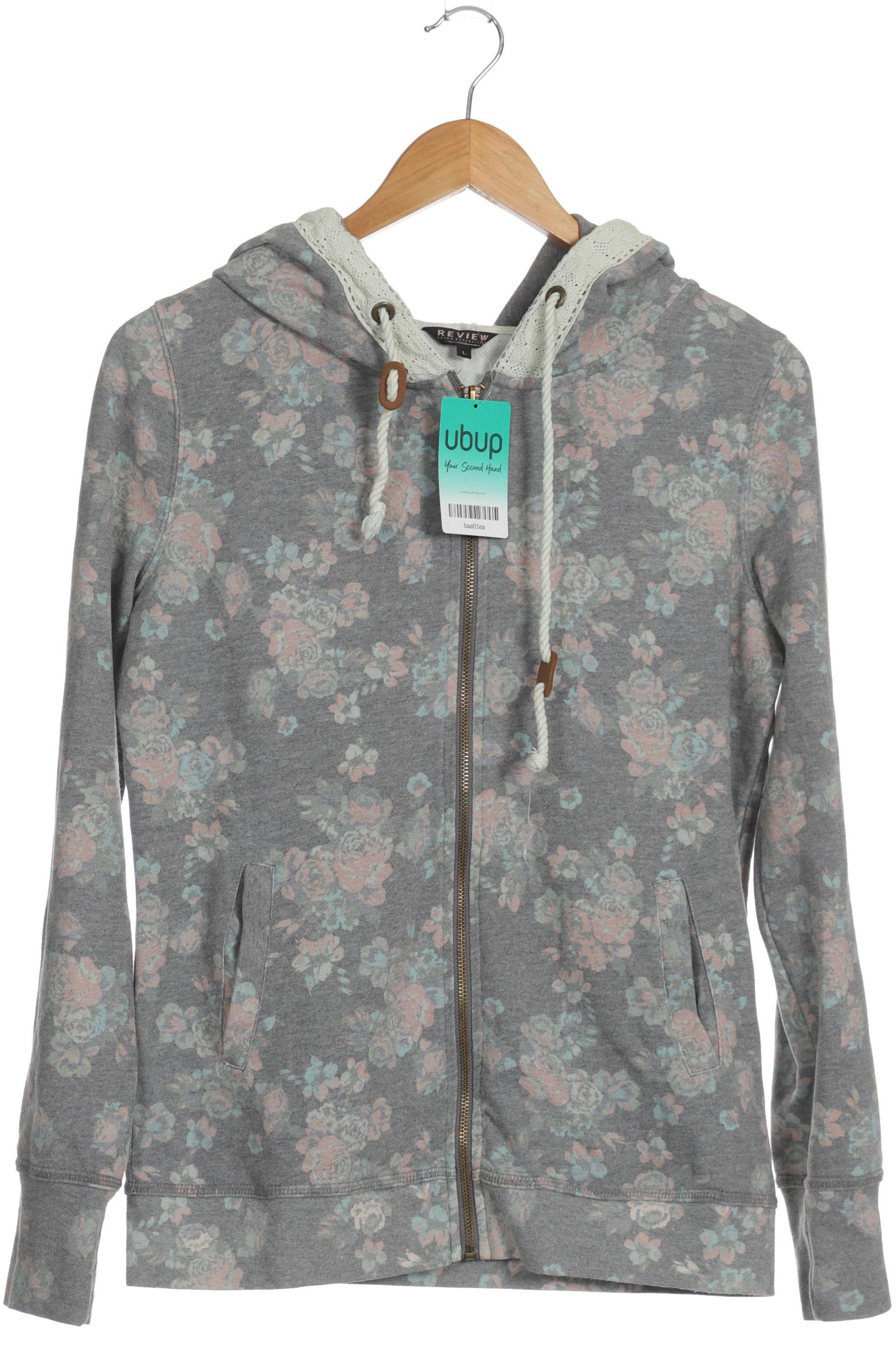

Review Damen Kapuzenpullover, grau, Gr. 42