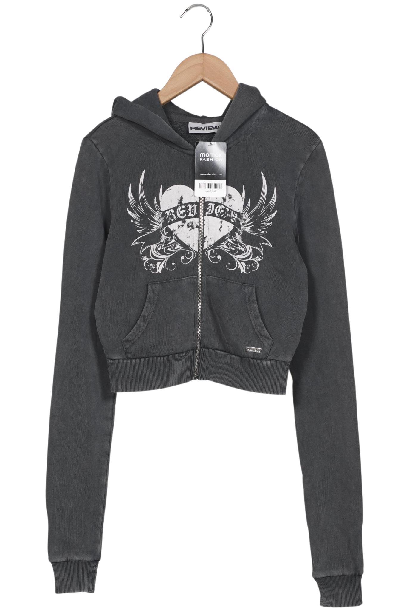 

Review Damen Kapuzenpullover, grau, Gr. 34