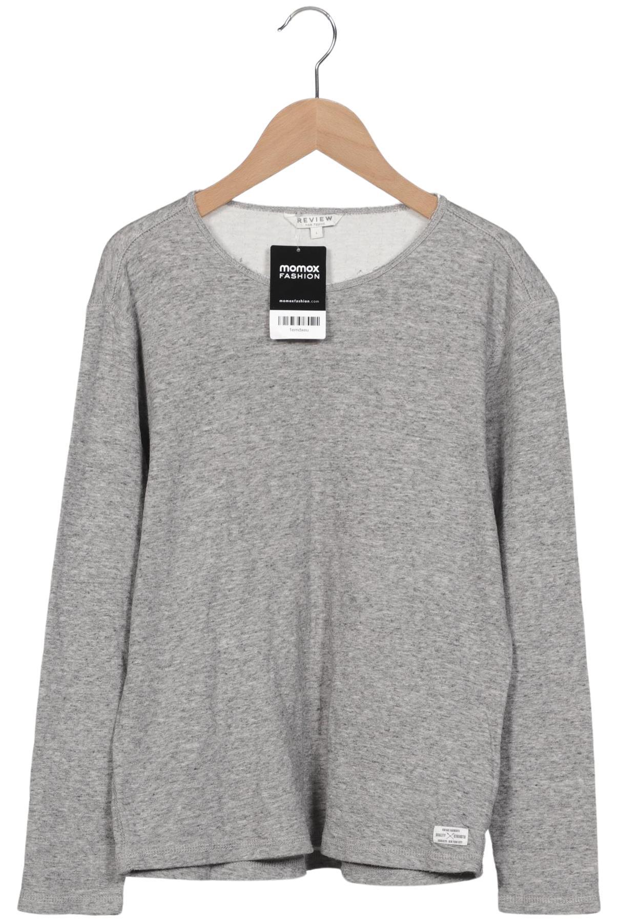 

Review Damen Langarmshirt, grau, Gr. 42