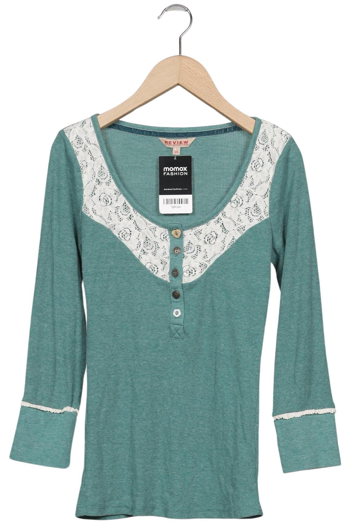 

Review Damen Langarmshirt, grün, Gr. 56