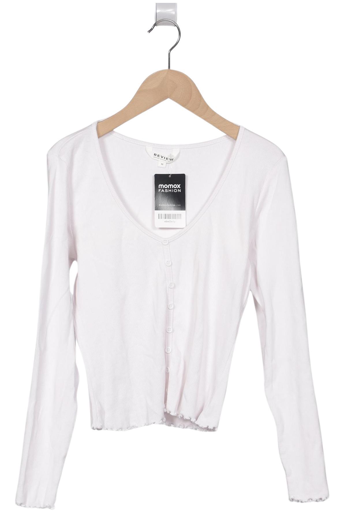 

Review Damen Langarmshirt, weiß, Gr. 38
