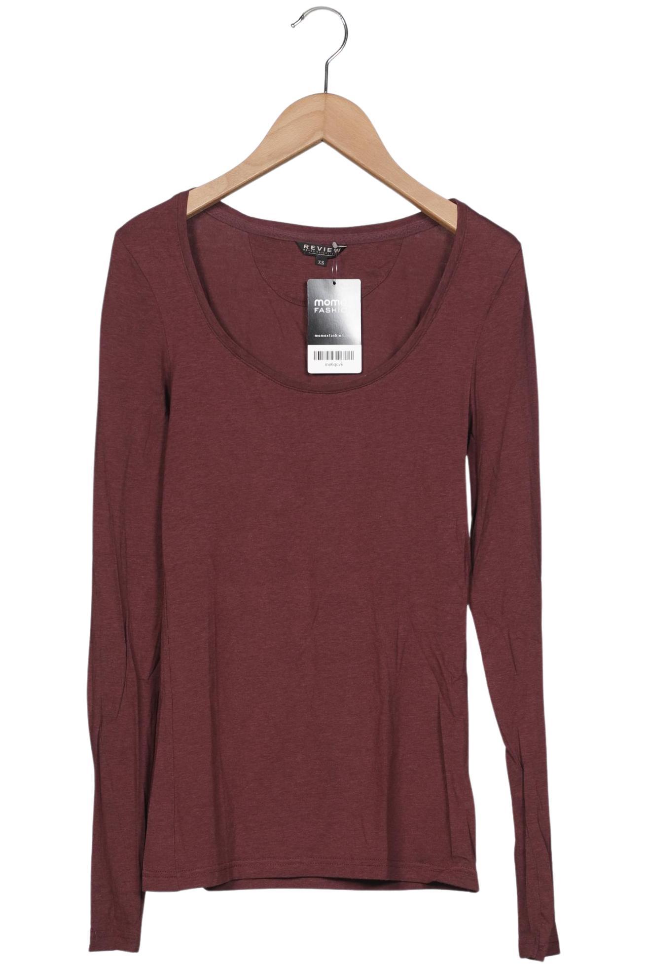 

Review Damen Langarmshirt, bordeaux, Gr. 34
