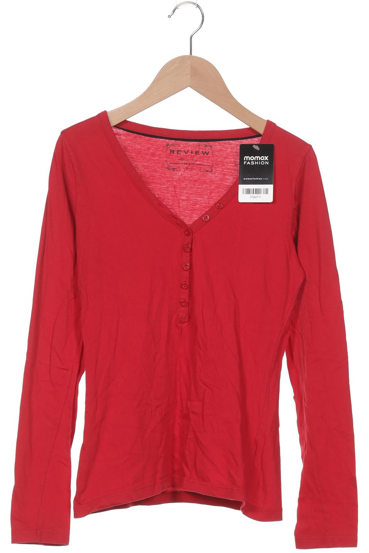 

Review Damen Langarmshirt, rot, Gr. 36