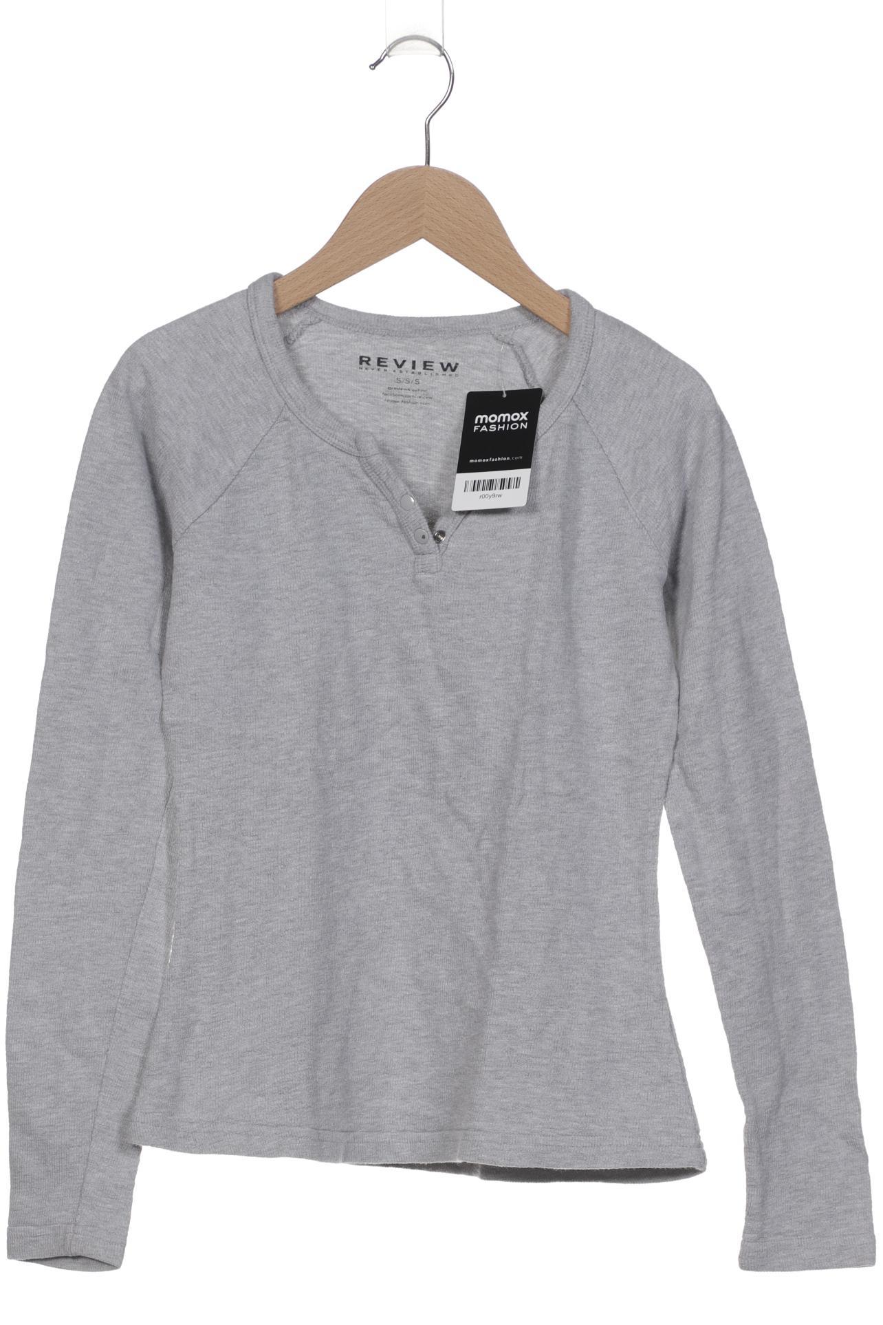 

Review Damen Langarmshirt, grau, Gr. 36