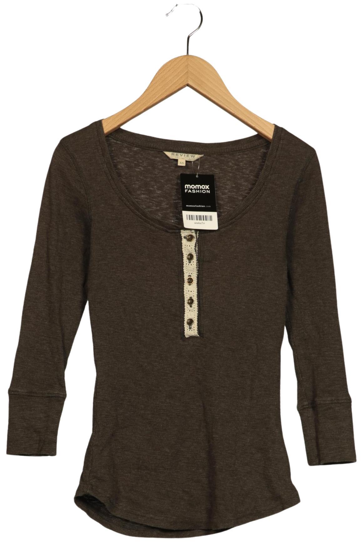 

Review Damen Langarmshirt, braun, Gr. 34