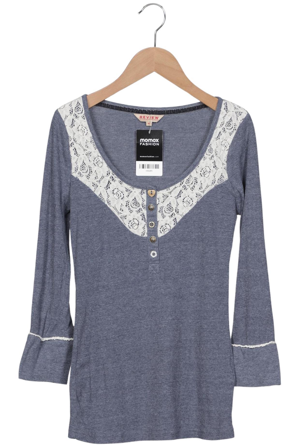 

Review Damen Langarmshirt, blau, Gr. 38