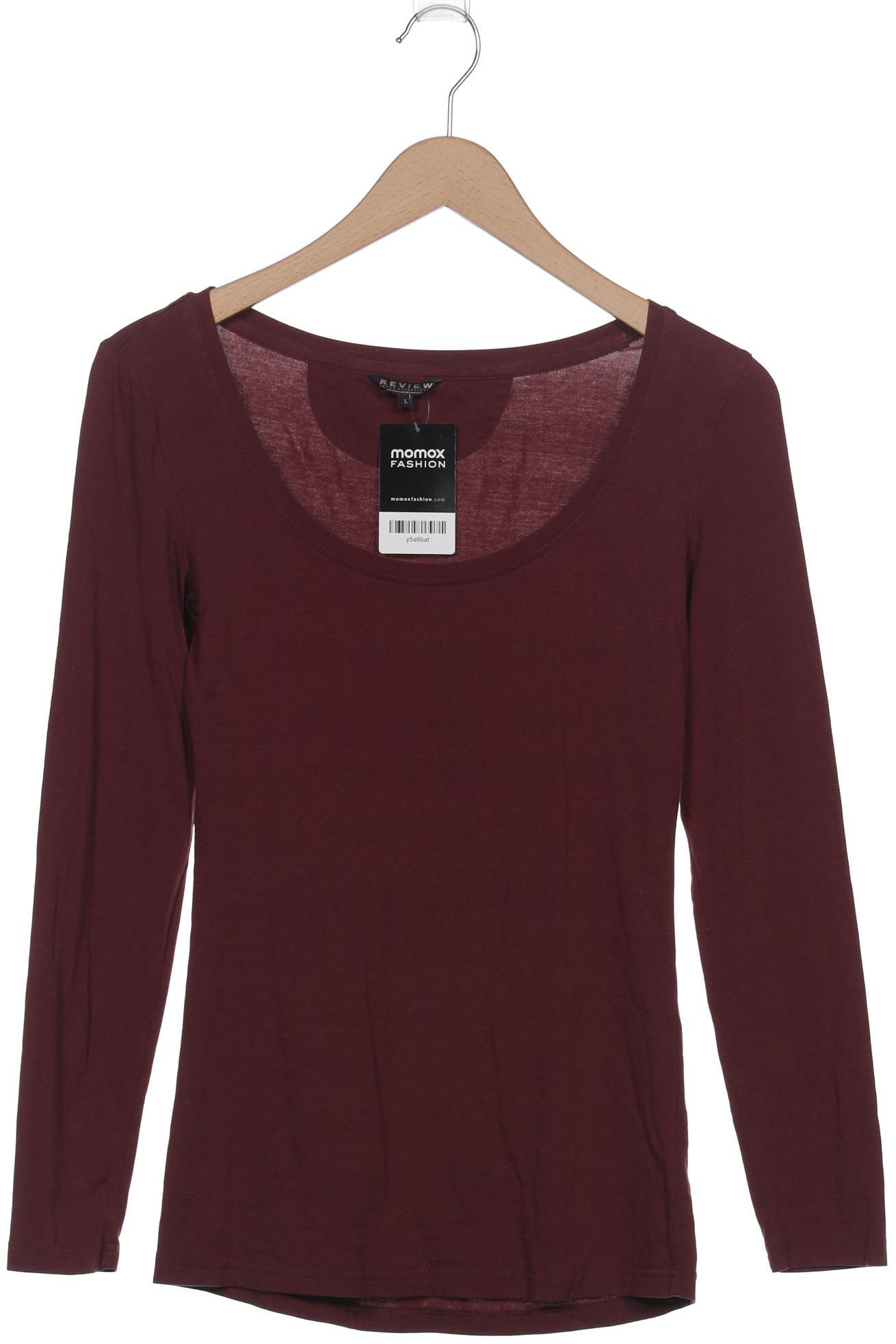 

Review Damen Langarmshirt, bordeaux, Gr. 42