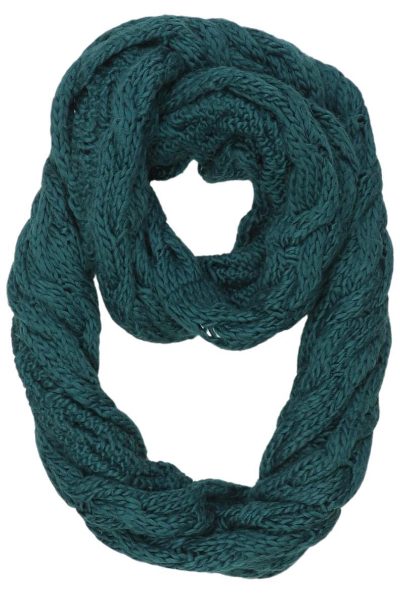 

Review Damen Schal, türkis, Gr.