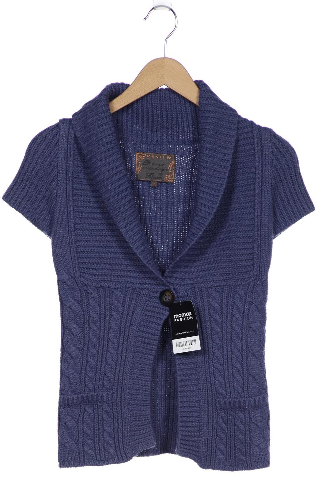 

Review Damen Strickjacke, blau