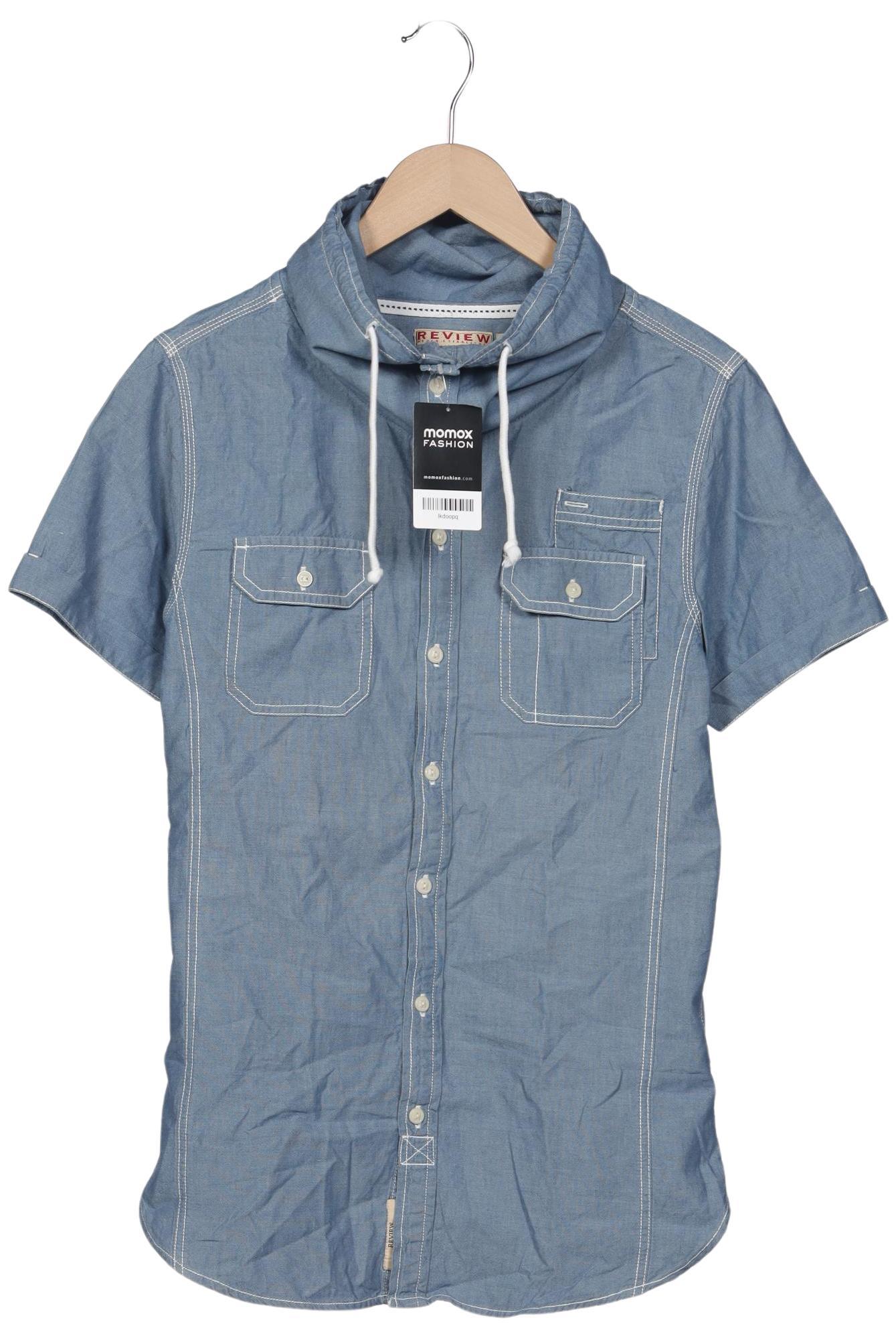 Thumbnail - Review Herren Hemd, blau, Gr. 46