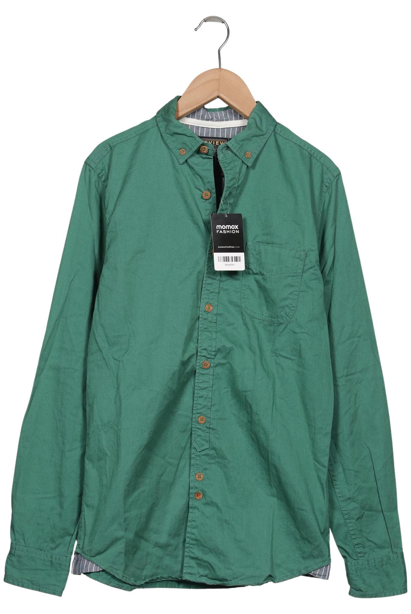 Thumbnail - Review Herren Hemd, grün, Gr. 44