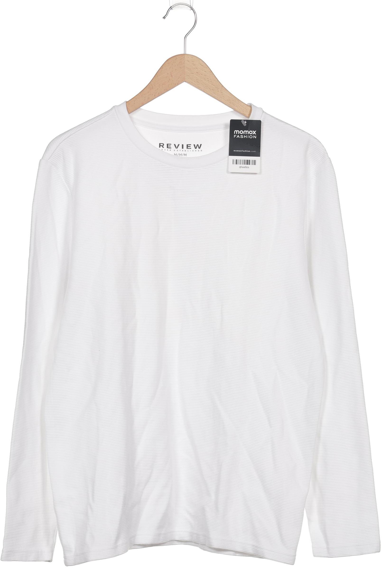 

Review Herren Langarmshirt, weiß, Gr. 48