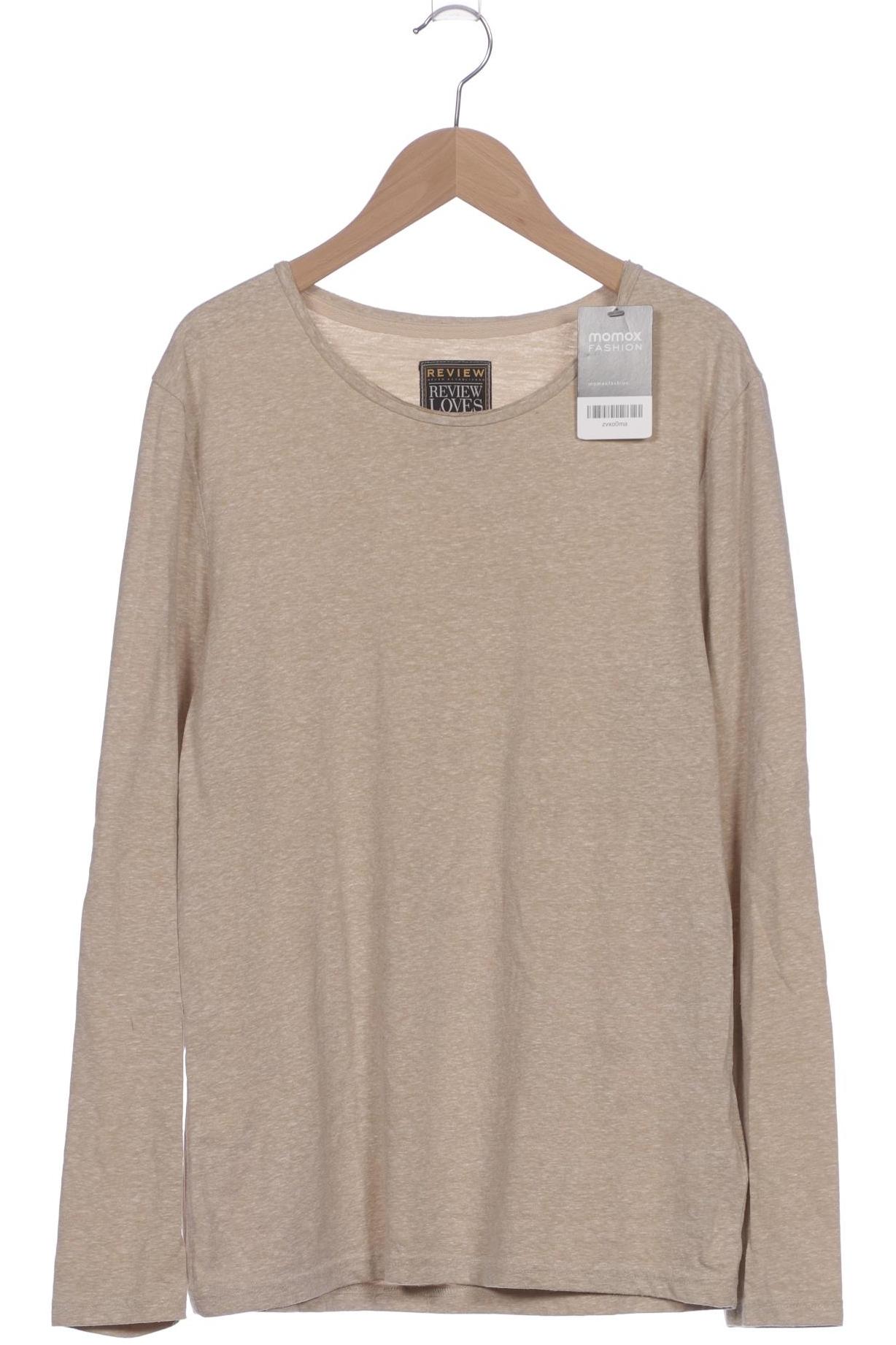 

Review Herren Langarmshirt, beige, Gr. 48