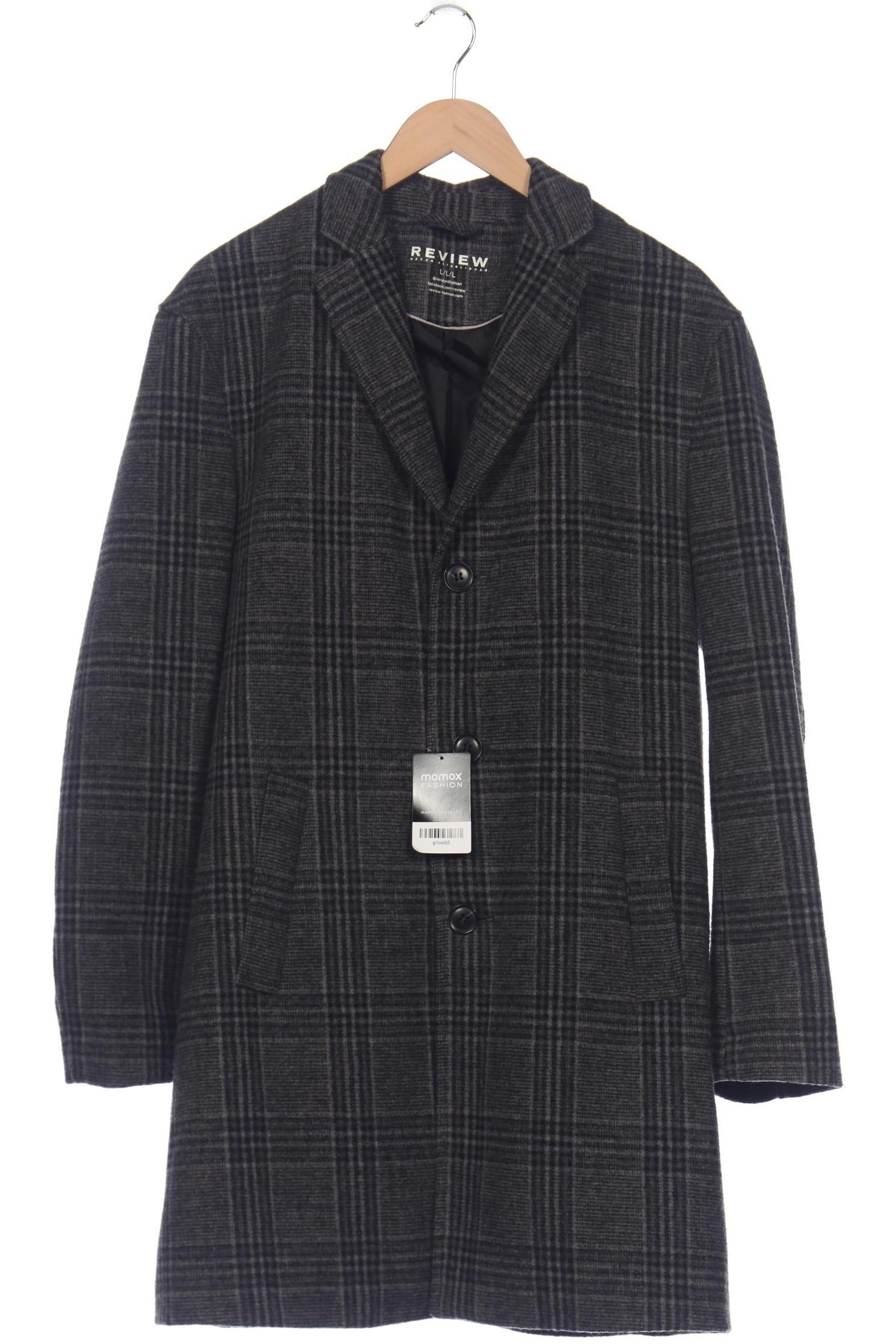 Thumbnail - Review Herren Mantel, grau, Gr. 52