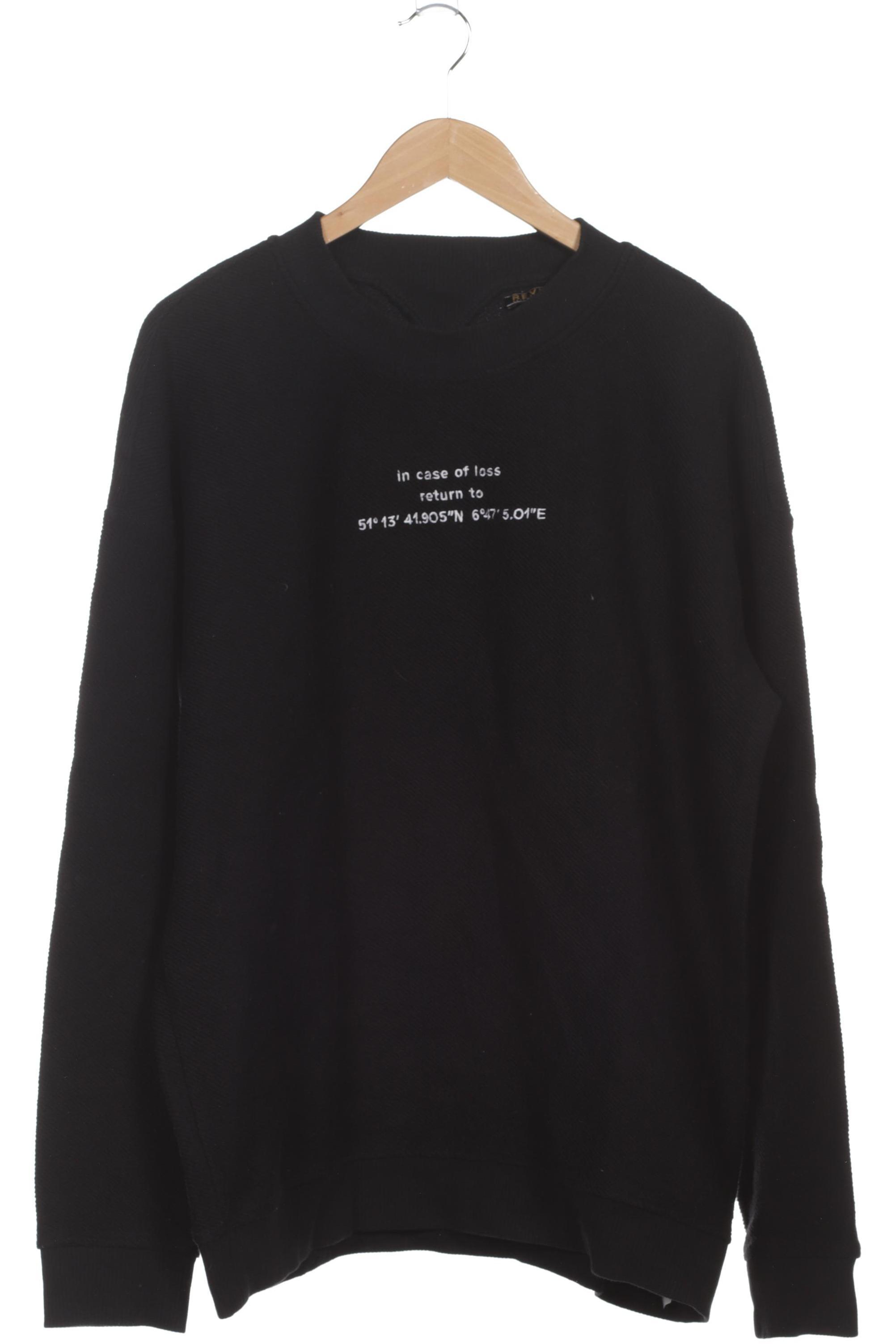 Thumbnail - Review Herren Sweatshirt, schwarz, Gr.