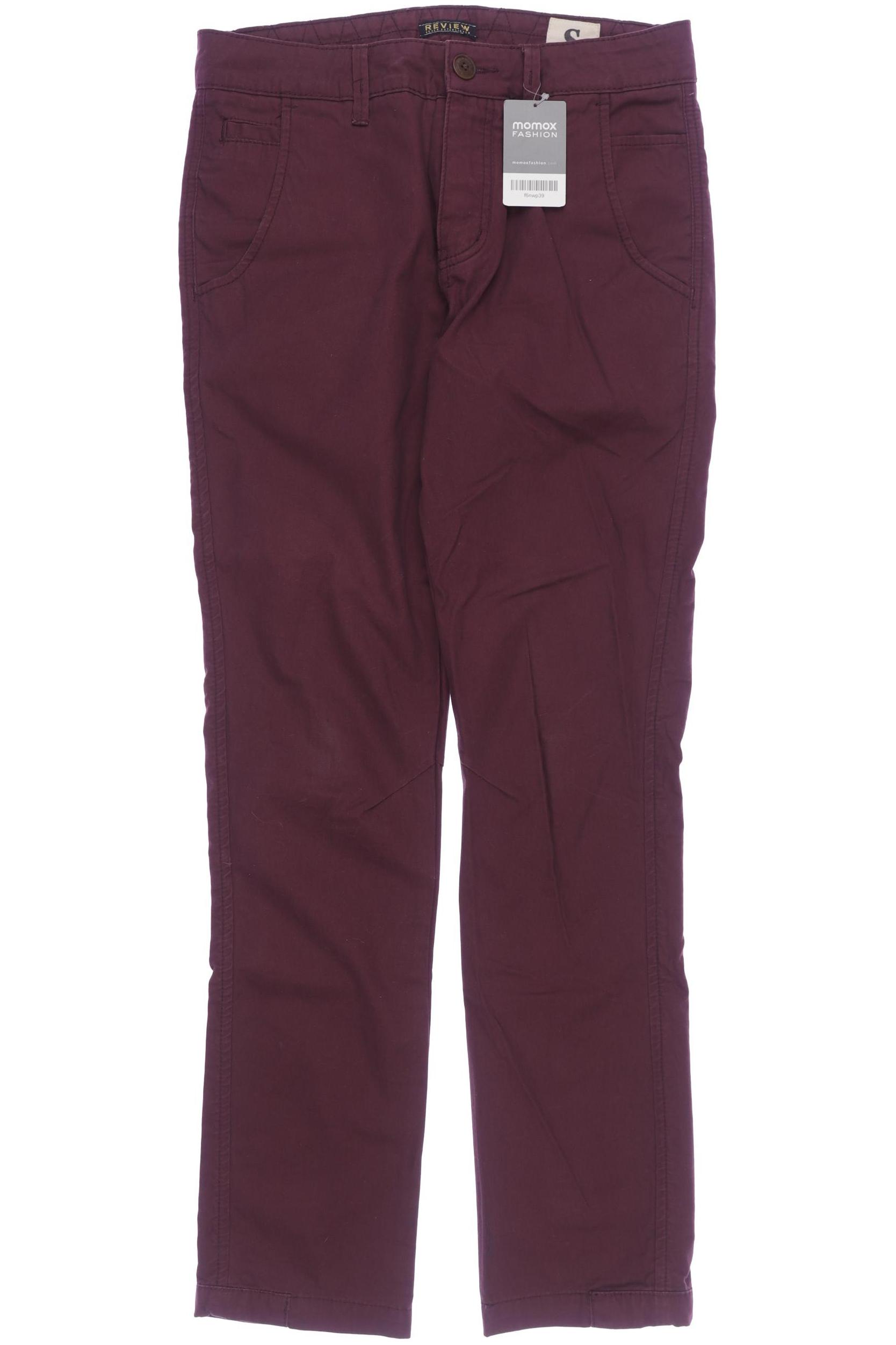 

Review Herren Stoffhose, bordeaux, Gr. 0