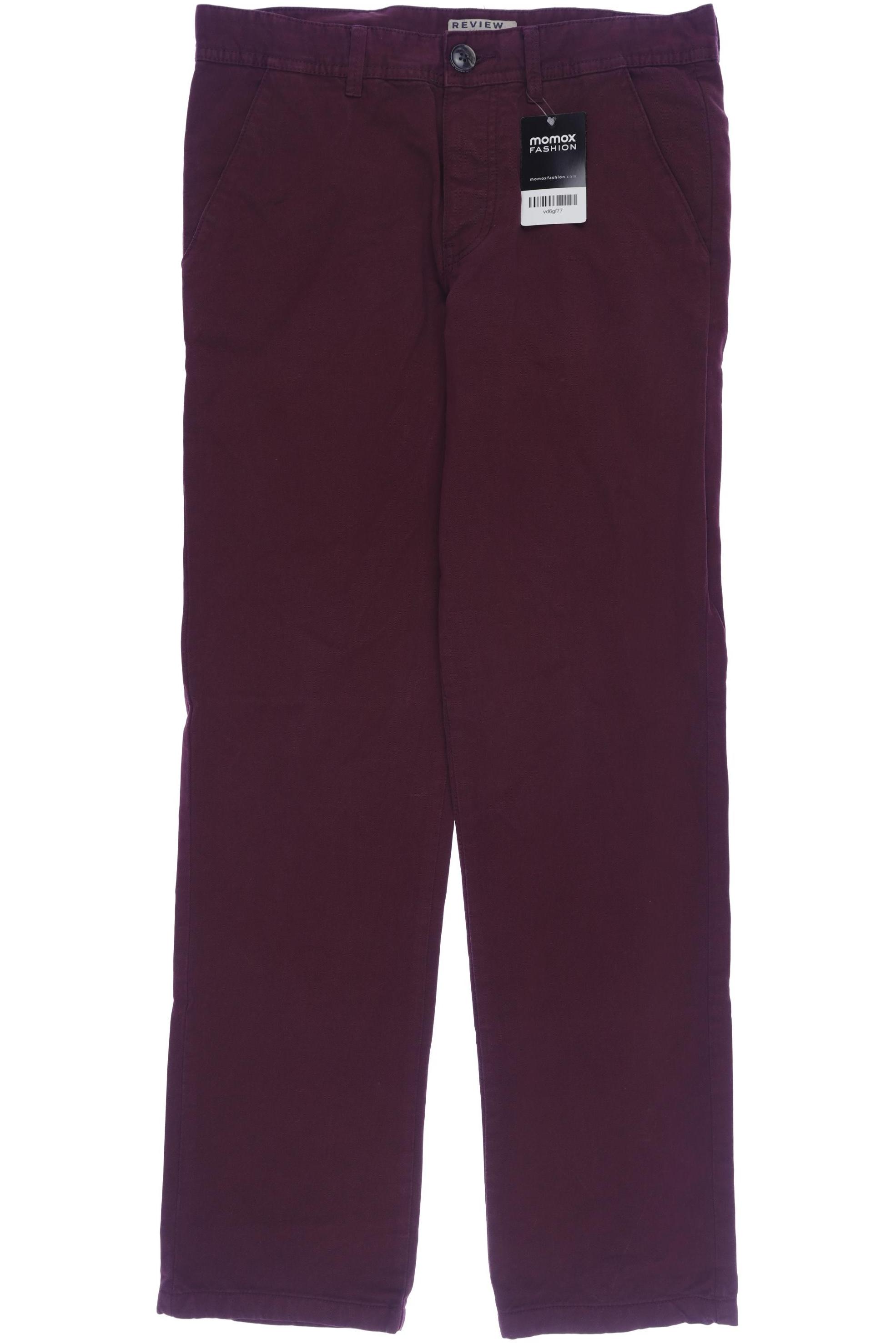 Thumbnail - Review Herren Stoffhose, bordeaux, Gr. 0
