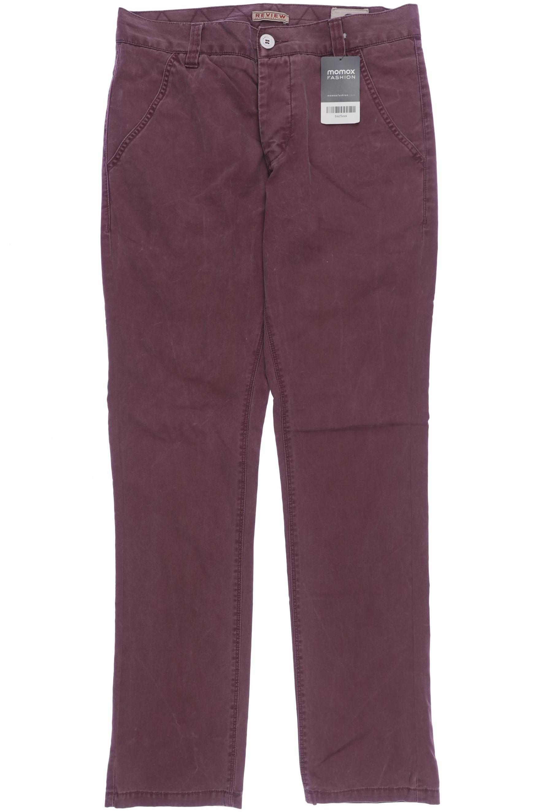 

Review Herren Stoffhose, bordeaux, Gr. 0