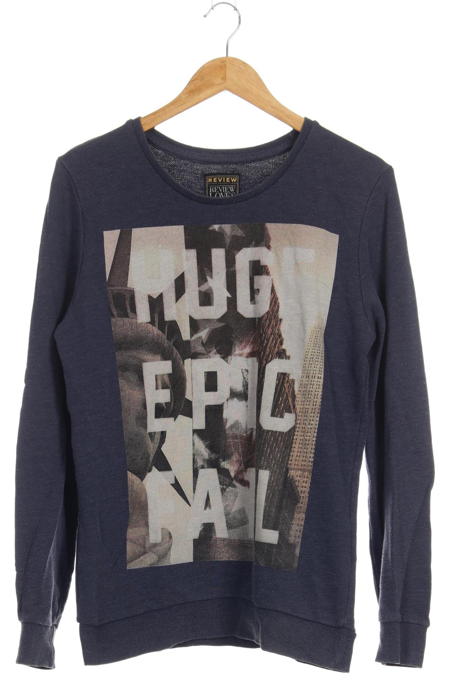 

Review Herren Sweatshirt, blau, Gr.