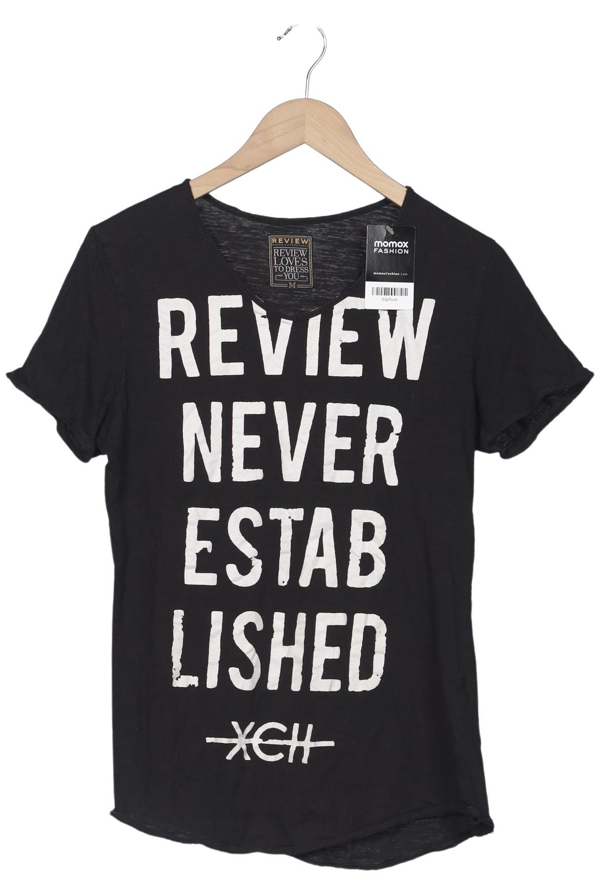

Review Herren T-Shirt, schwarz, Gr. 48