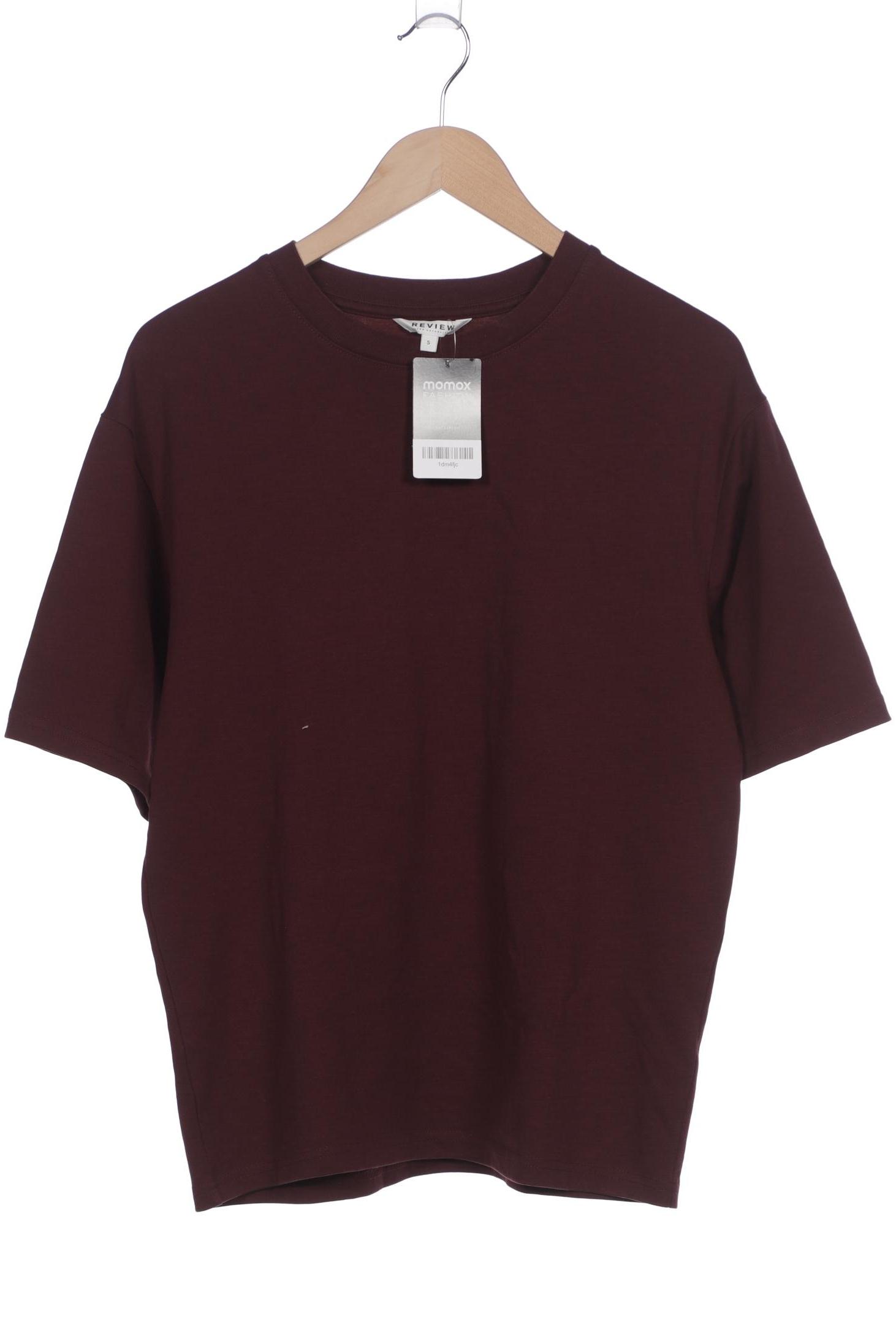 

Review Herren T-Shirt, bordeaux, Gr. 46