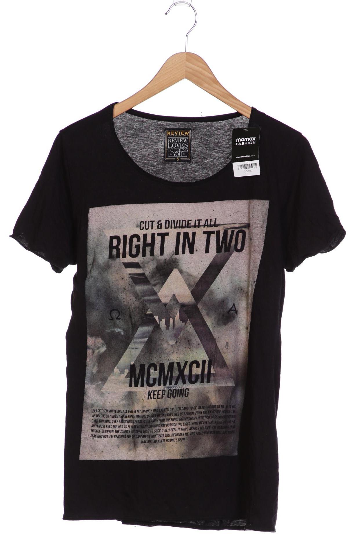 

Review Herren T-Shirt, schwarz