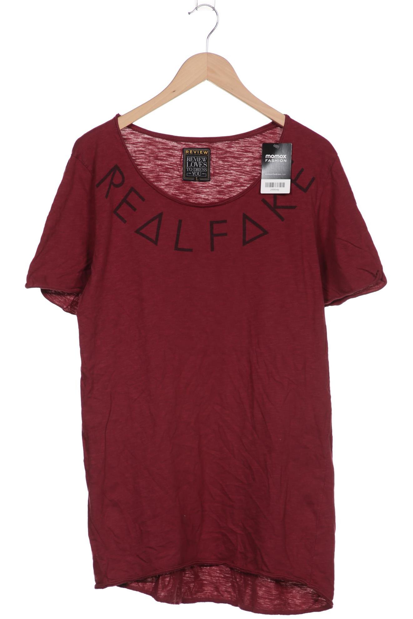 

Review Herren T-Shirt, bordeaux
