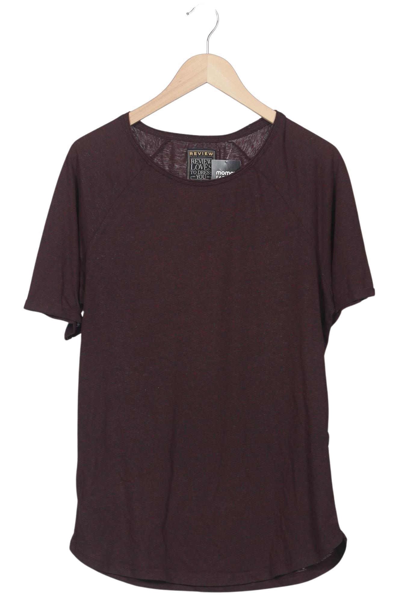 

Review Herren T-Shirt, bordeaux, Gr. 52