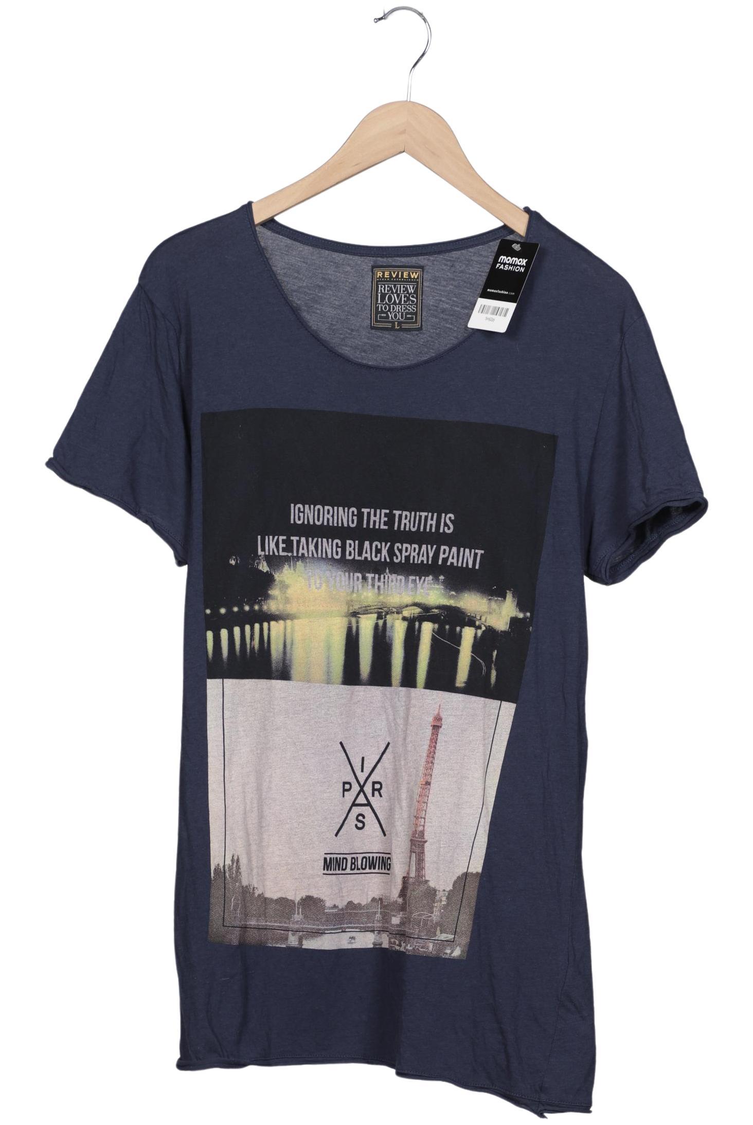 

Review Herren T-Shirt, marineblau, Gr. 52