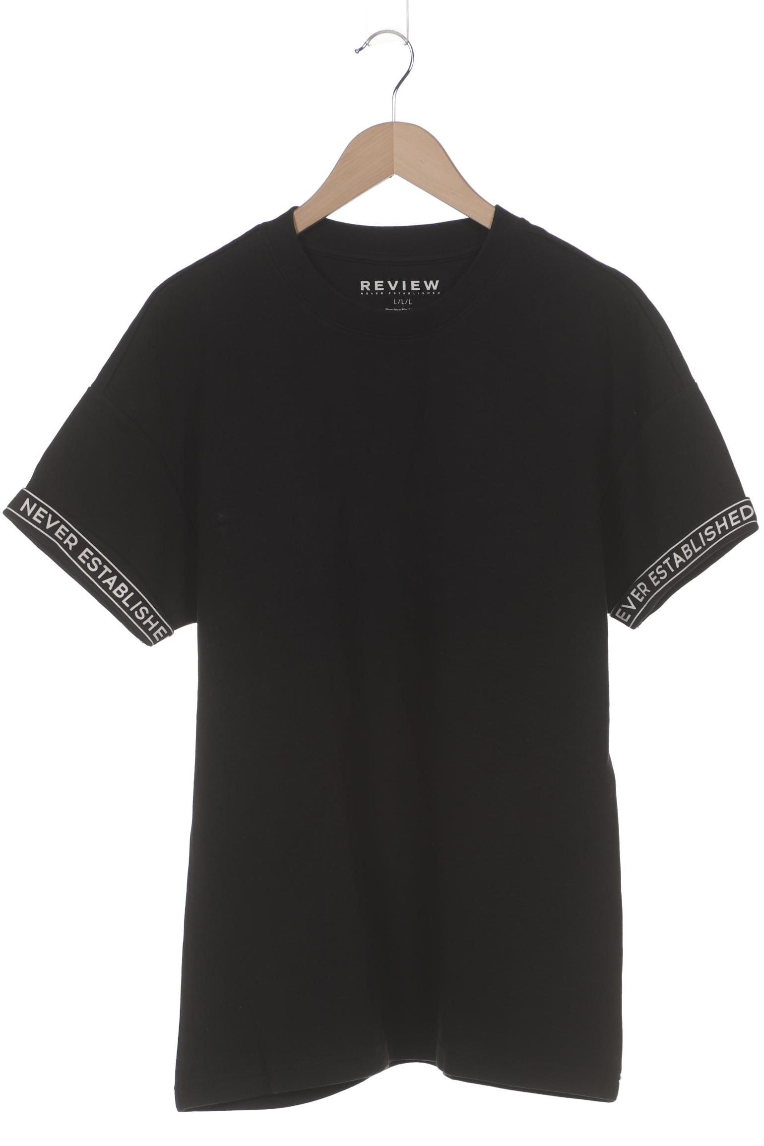 

Review Herren T-Shirt, schwarz, Gr. 52