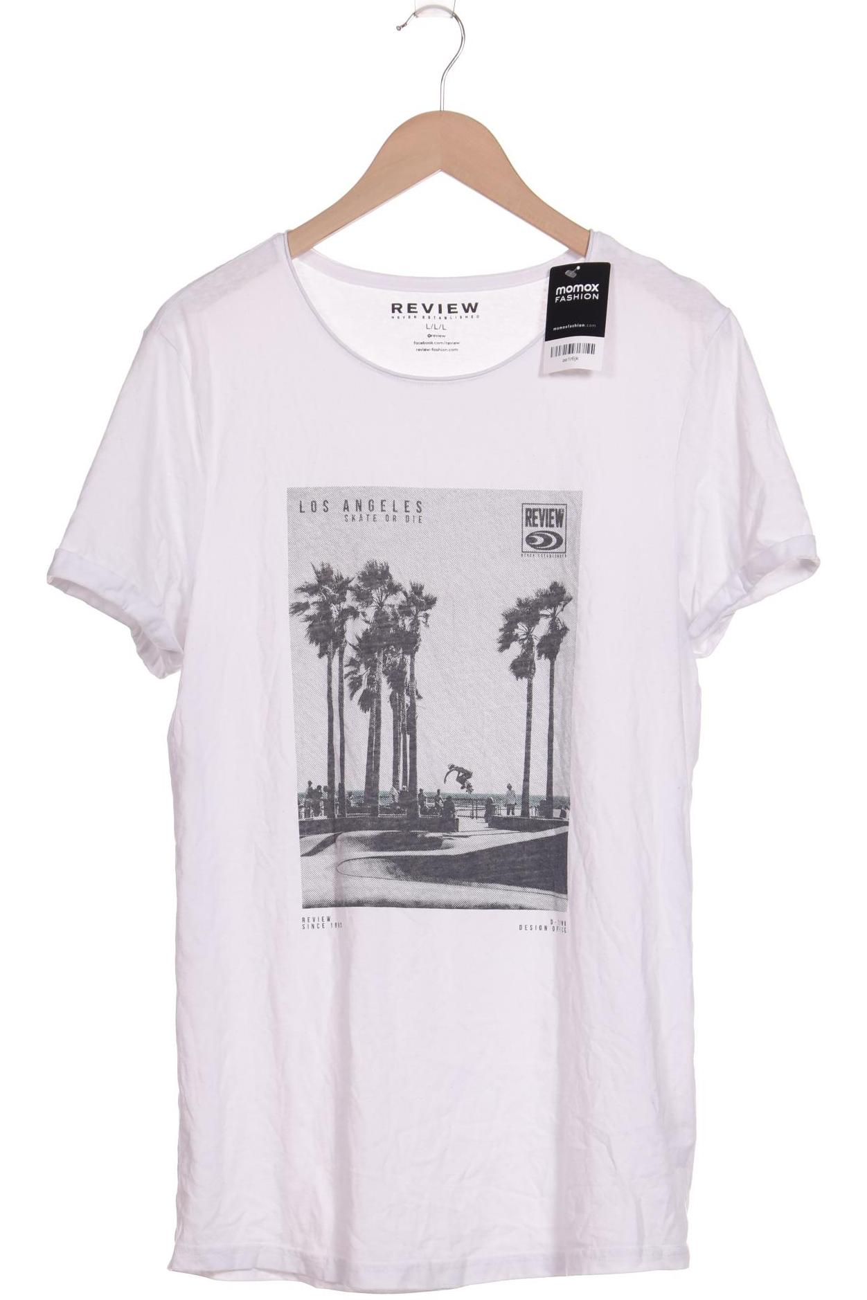 

Review Herren T-Shirt, weiß, Gr. 52