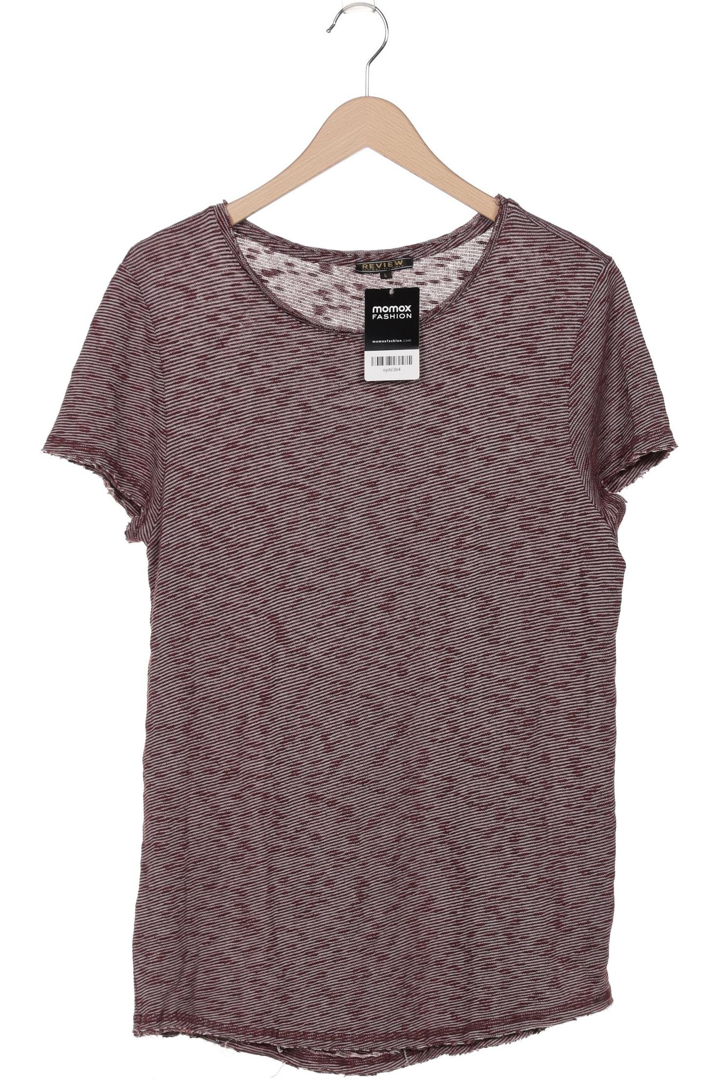 

Review Herren T-Shirt, bordeaux, Gr. 52