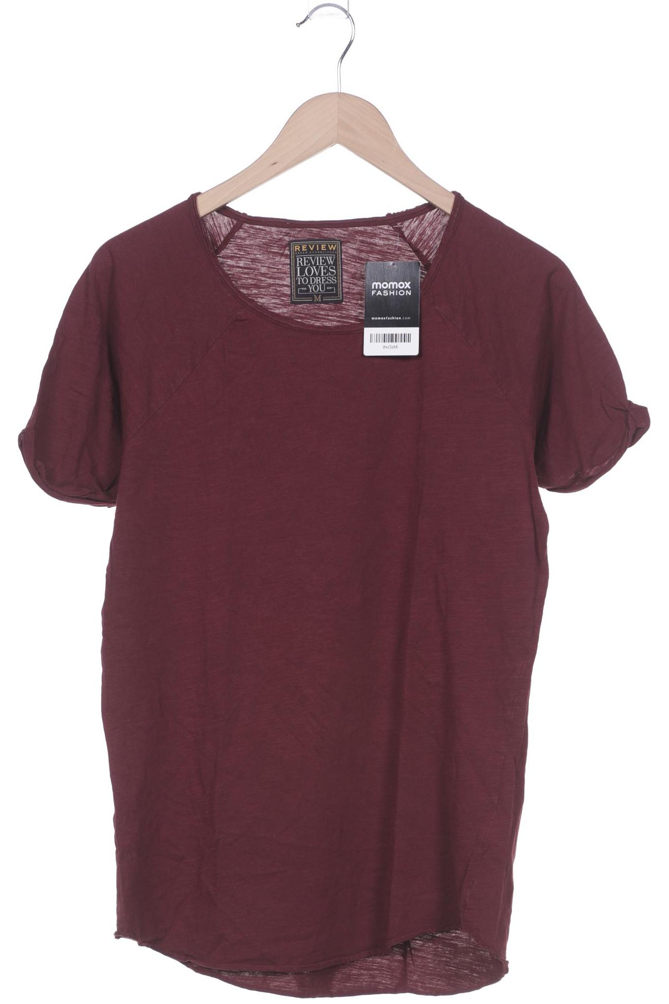 

Review Herren T-Shirt, bordeaux, Gr. 48