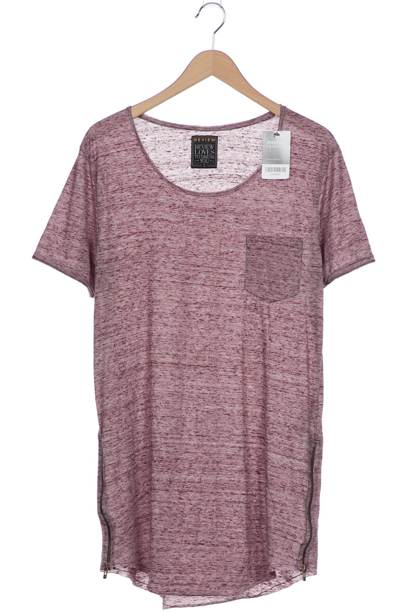 

Review Herren T-Shirt, bordeaux, Gr. 52