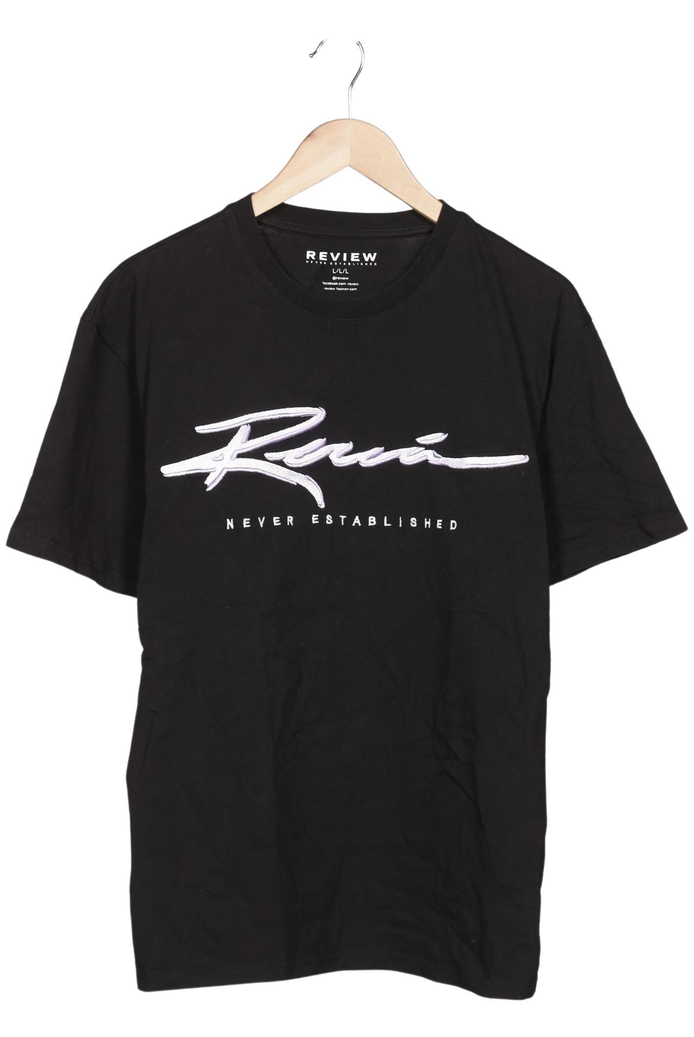 

Review Herren T-Shirt, schwarz, Gr. 52