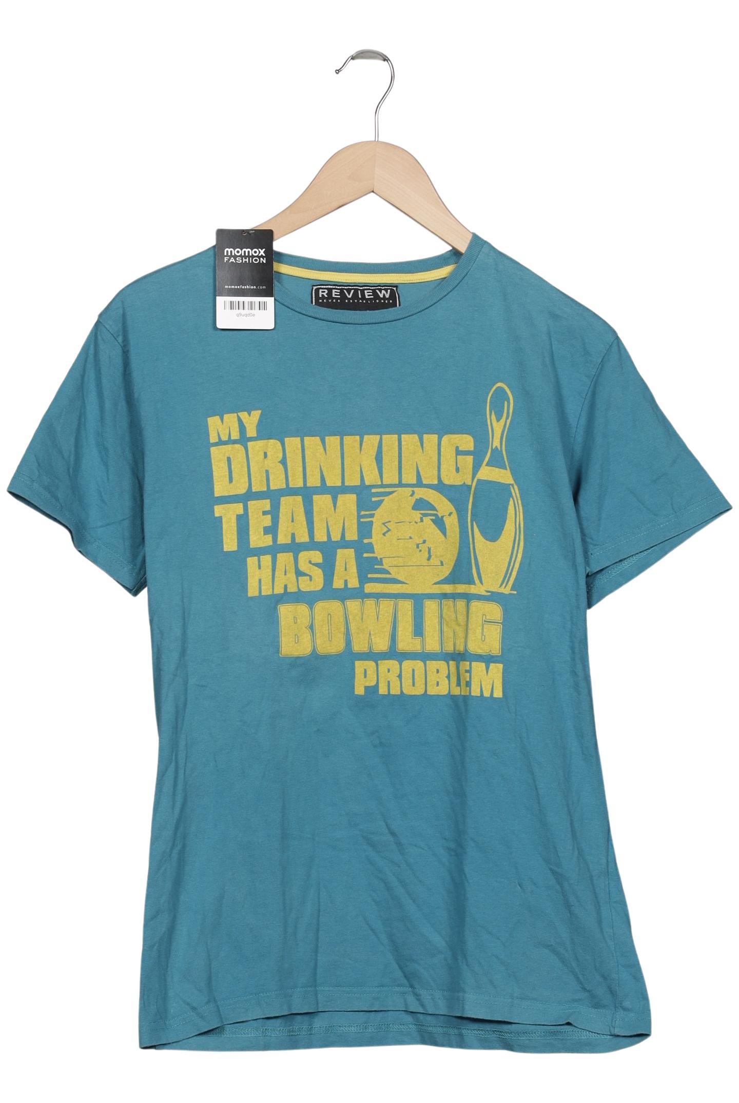 

Review Herren T-Shirt, blau, Gr. 48