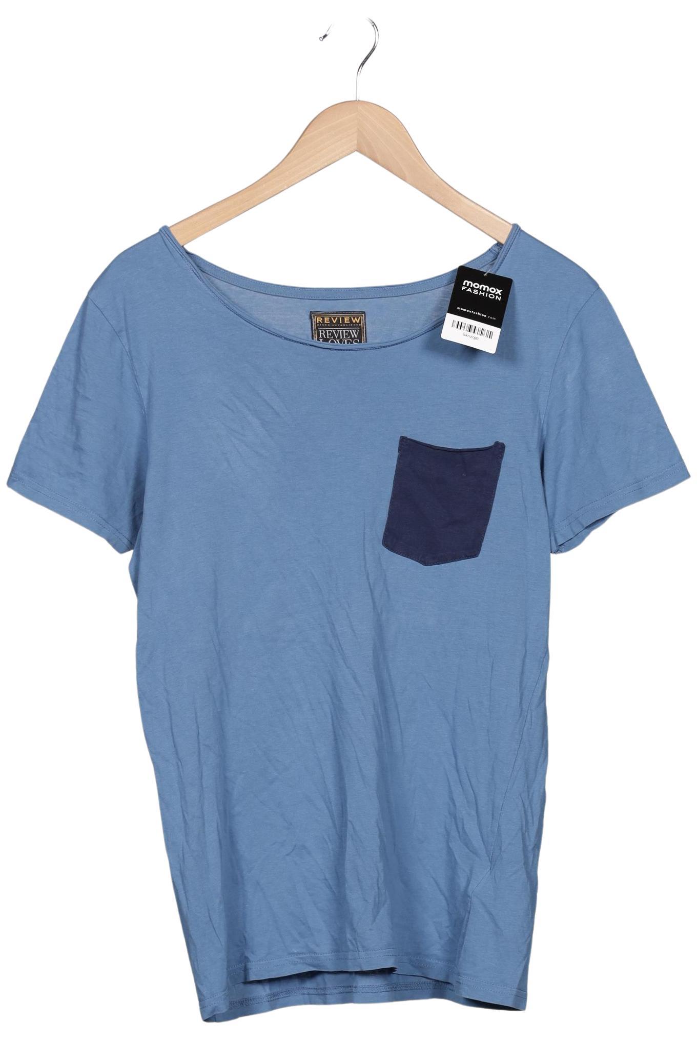 

Review Herren T-Shirt, blau, Gr. 48