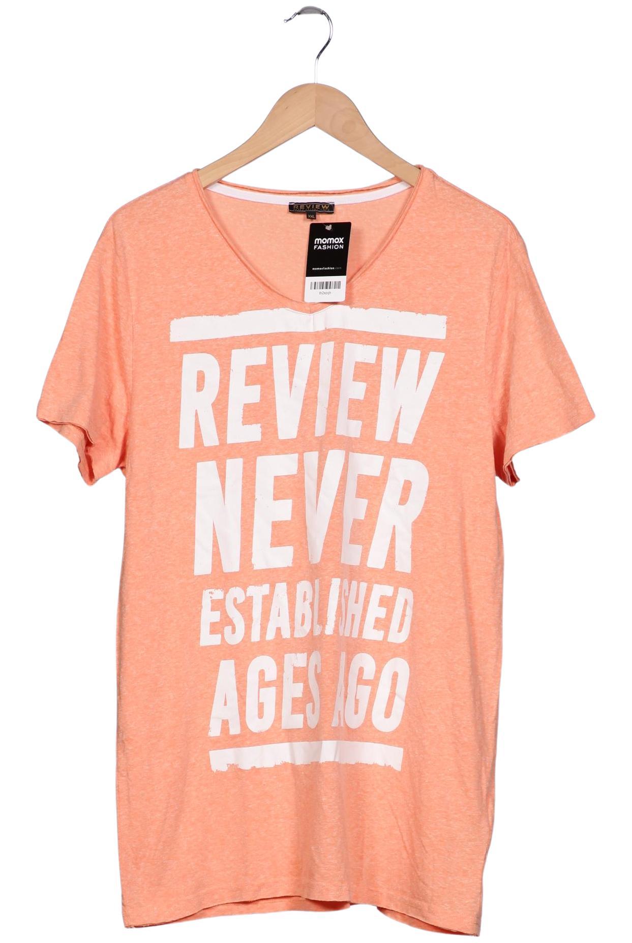 

Review Herren T-Shirt, orange, Gr. 56