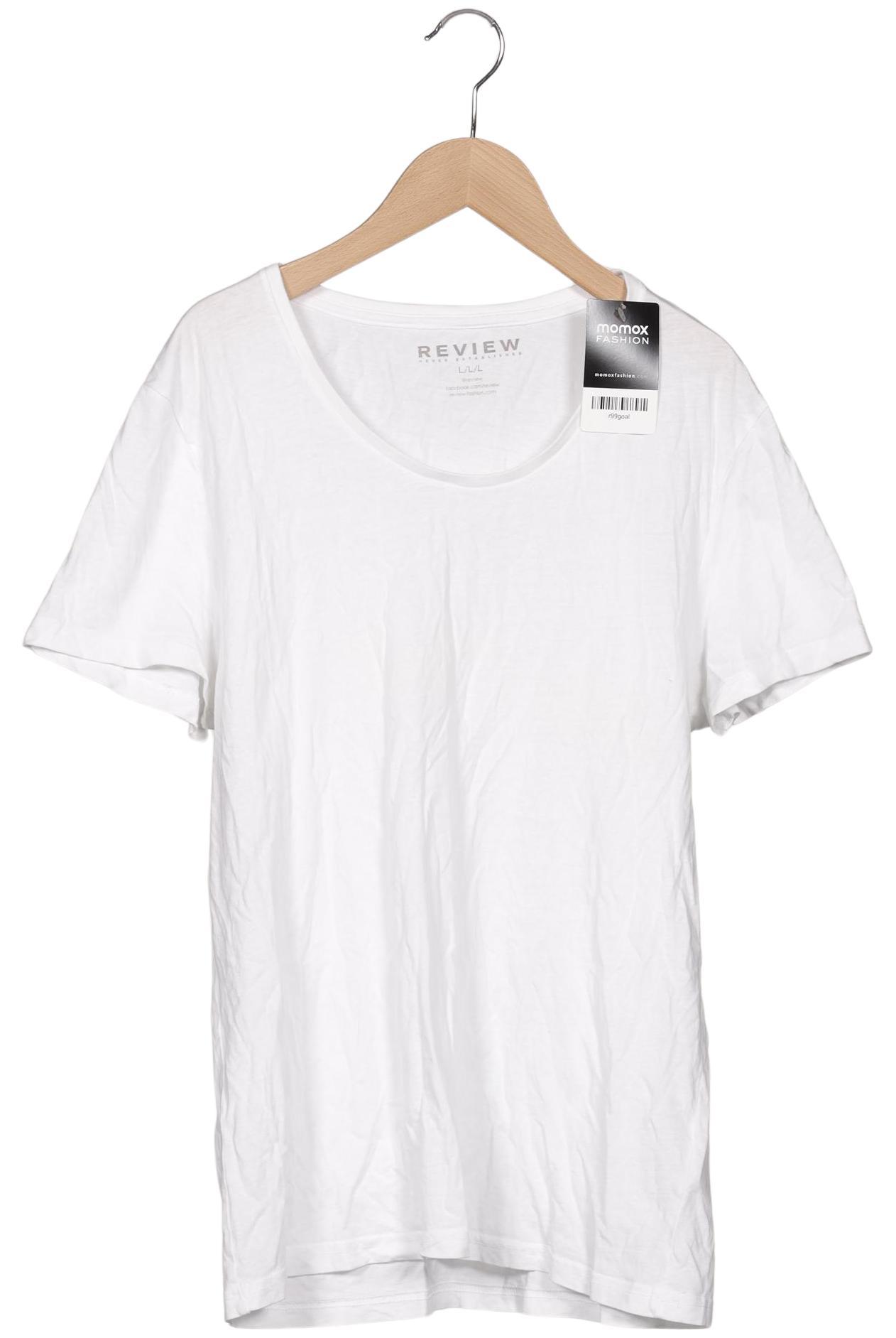 Thumbnail - Review Herren T-Shirt, weiß, Gr. 52